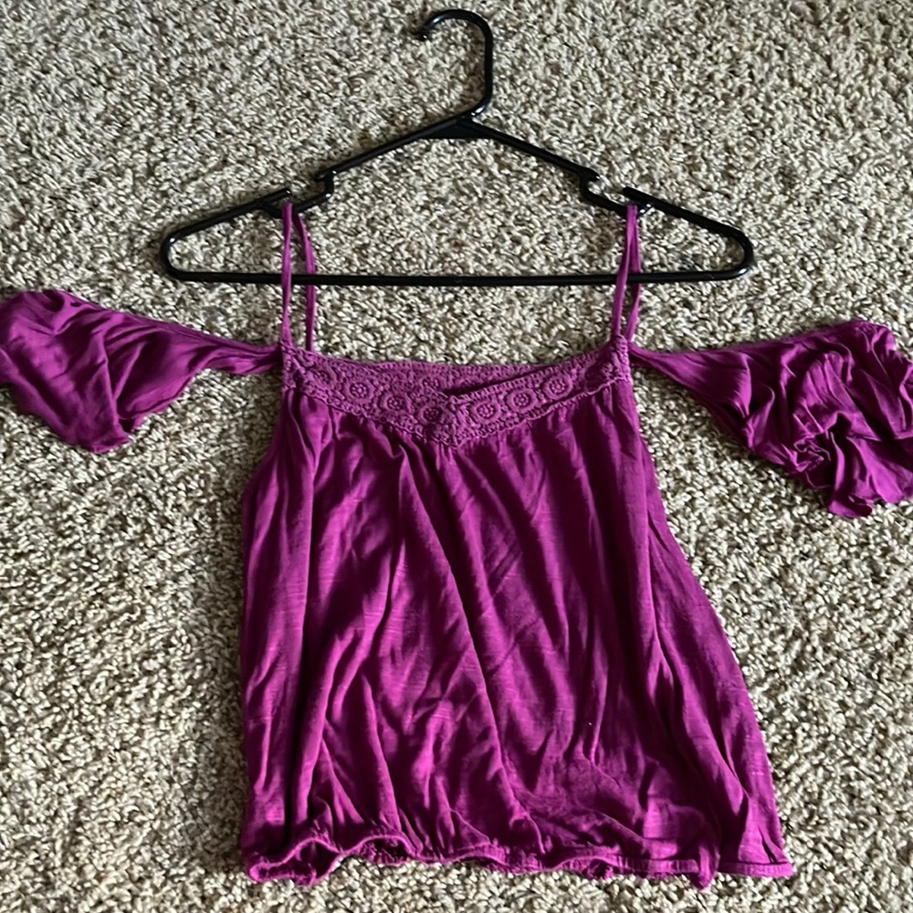 Flowy crop top